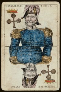 Carta de juego: Rey de tréboles